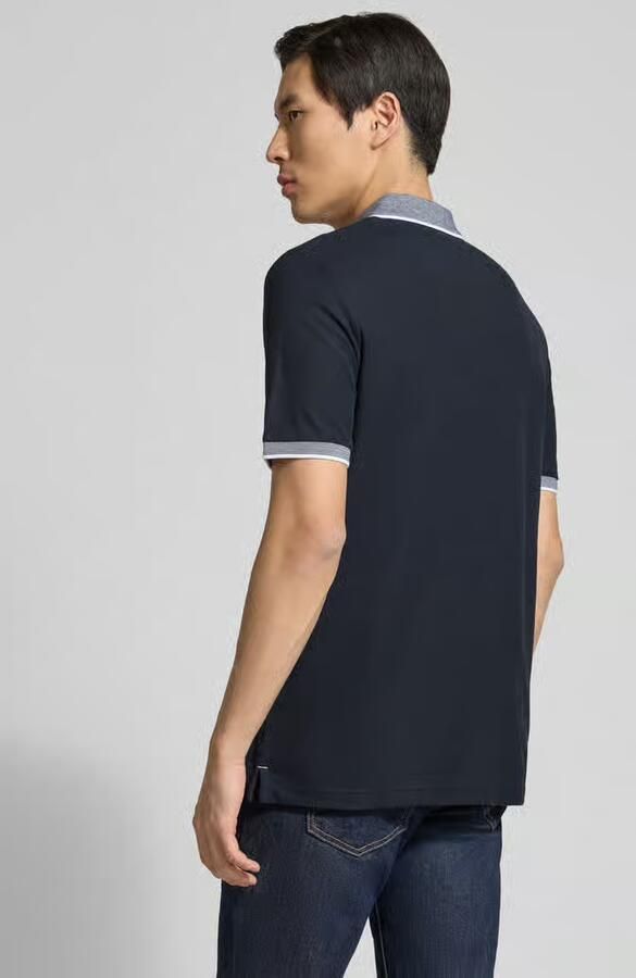 FYNCH-HATTON modern fit poloshirt met stitching - Foto 3