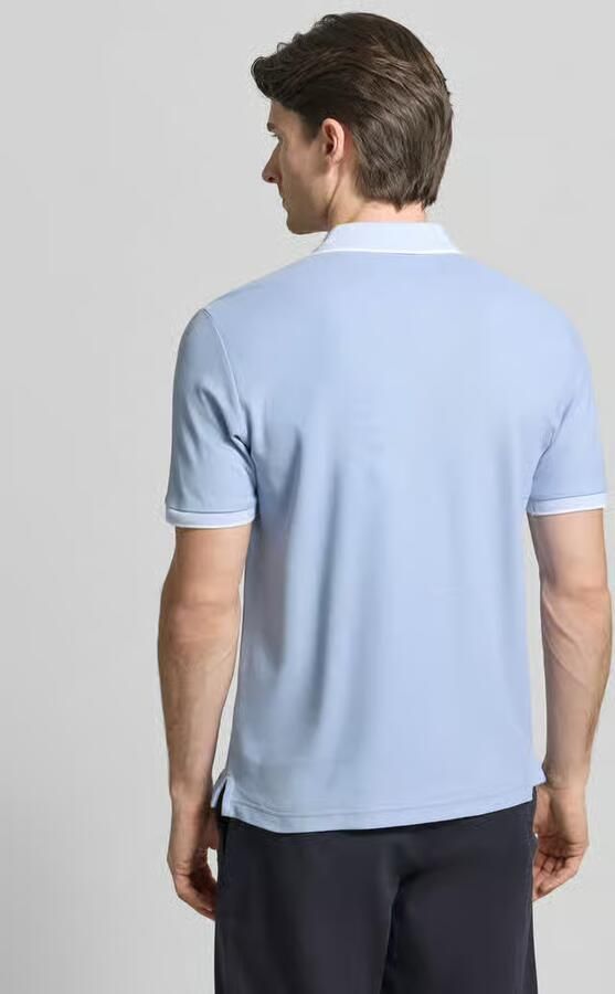 FYNCH-HATTON modern fit poloshirt met stitching