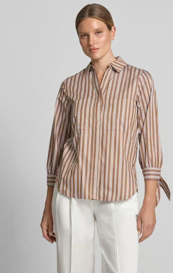 FYNCH-HATTON Regular fit blouse met knoopdetails - Foto 2