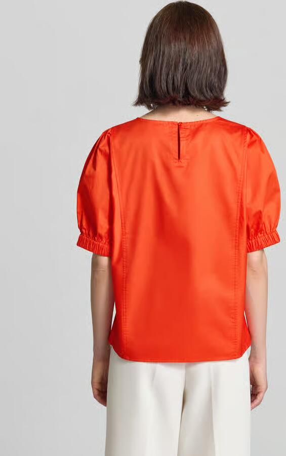 FYNCH-HATTON regular fit blouse met pofmouwen model 'SOLID' - Foto 2