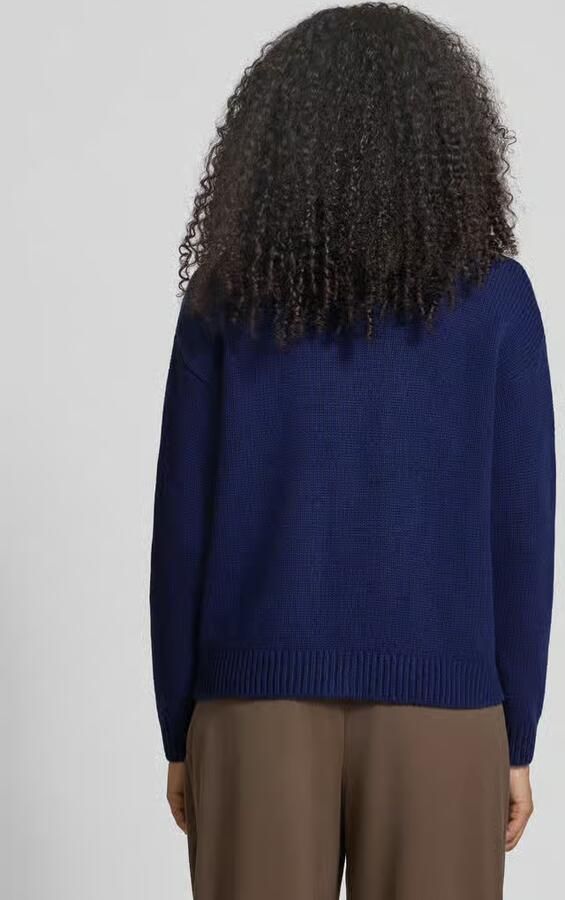 FYNCH-HATTON Regular fit cardigan van zuivere wol in gebreide look
