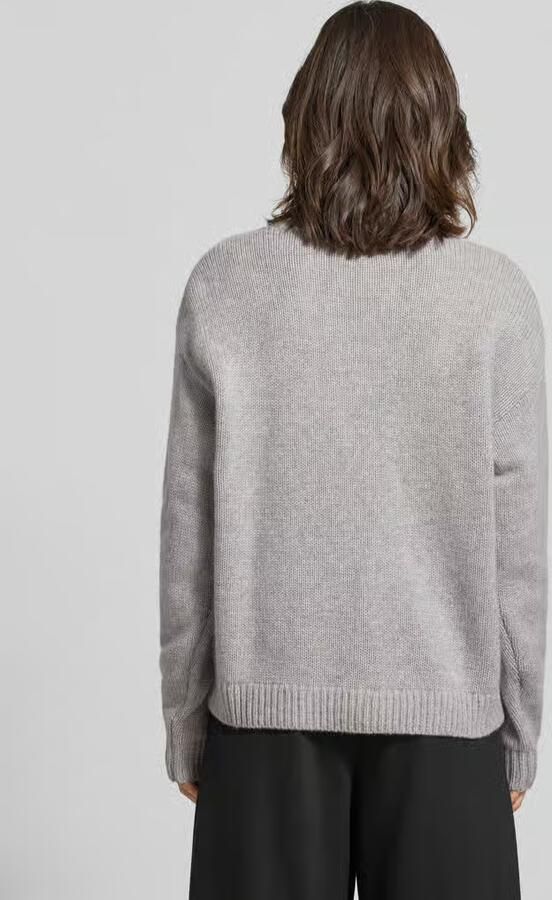 FYNCH-HATTON Regular fit cardigan van zuivere wol in gebreide look