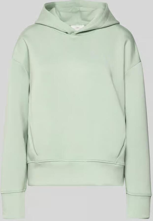 FYNCH-HATTON Regular fit HOODIE van Viscosemix met Steekzakken