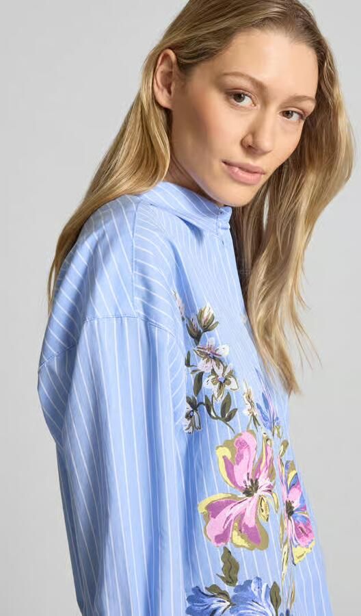 FYNCH-HATTON regular fit overhemdblouse met kentkraag - Foto 4