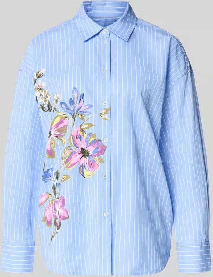 FYNCH-HATTON regular fit overhemdblouse met kentkraag - Foto 2