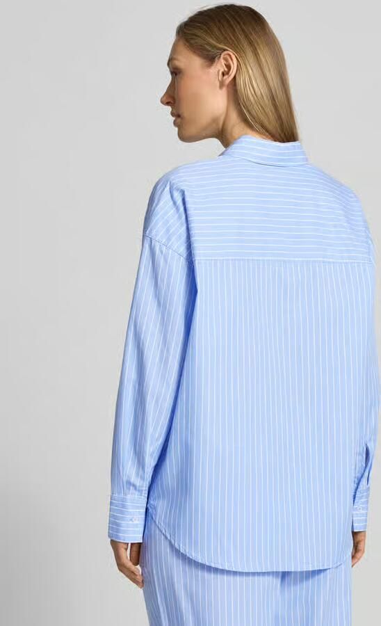 FYNCH-HATTON regular fit overhemdblouse met kentkraag