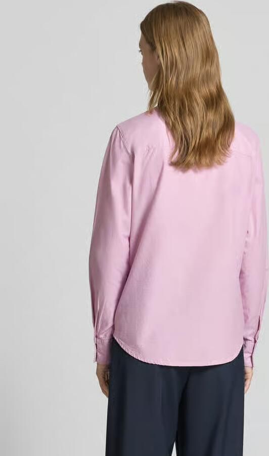 FYNCH-HATTON Regular fit overhemdblouse met logostitching