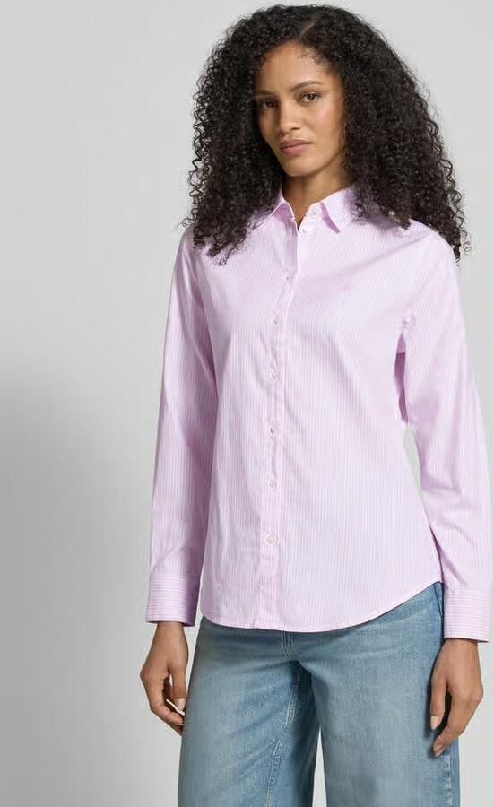 FYNCH-HATTON Regular fit overhemdblouse van puur katoen - Foto 2