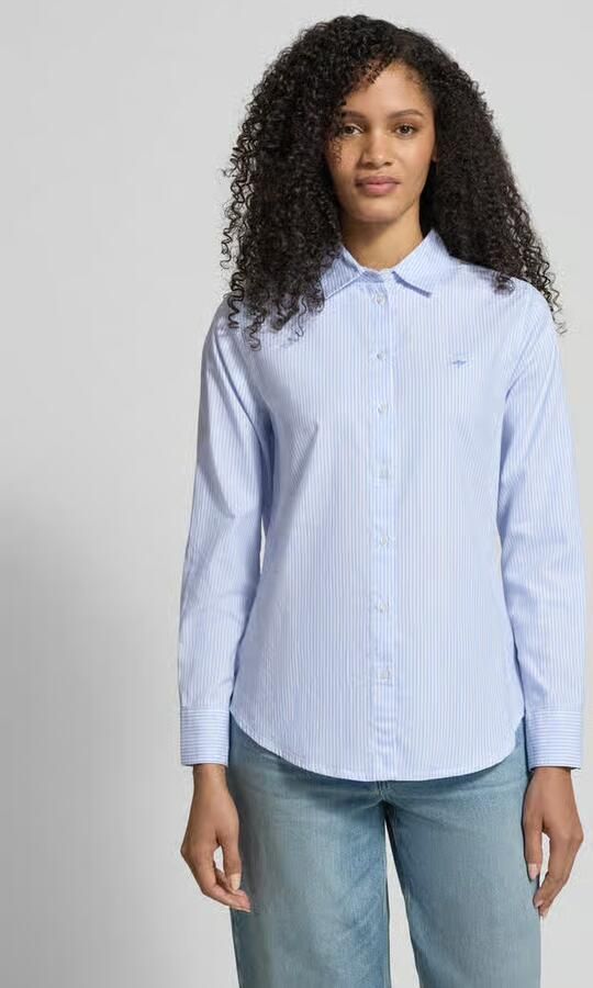 FYNCH-HATTON Regular Fit overhemdblouse van puur katoen - Foto 3
