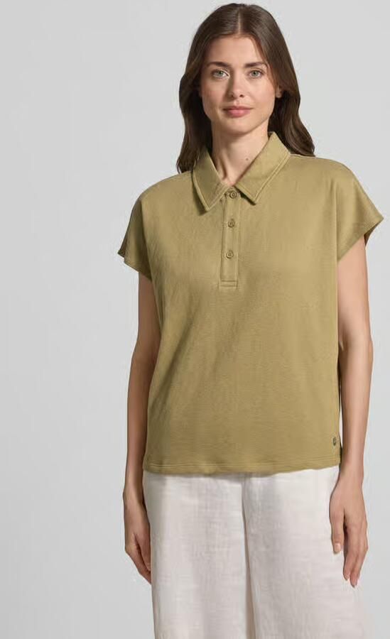 FYNCH-HATTON regular fit poloshirt met structuurpatroon model 'FLOAT' - Foto 2