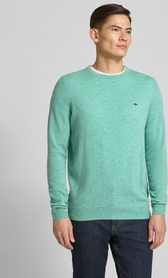 FYNCH-HATTON Regular fit pullover met kasjmier model 'Merino' - Foto 2