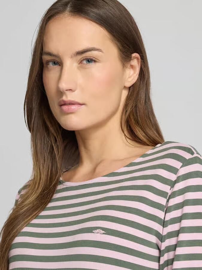 FYNCH-HATTON Regular fit shirt met lange mouwen van viscosemix - Foto 3