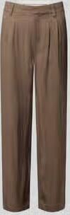 FYNCH-HATTON regular fit stoffen broek van lyocellmix met viscose