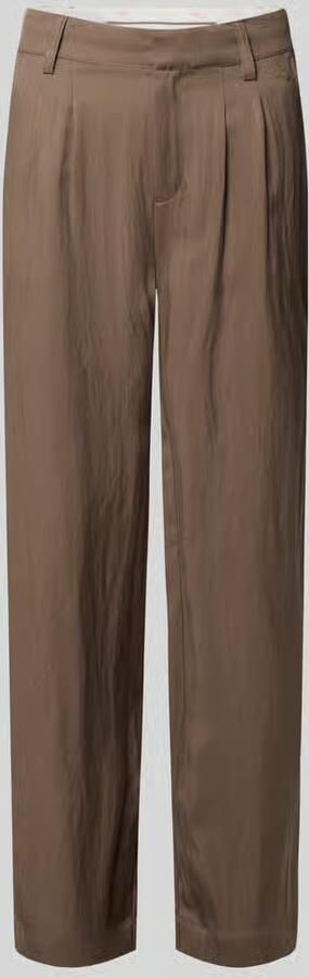 FYNCH-HATTON regular fit stoffen broek van lyocellmix met viscose - Foto 3