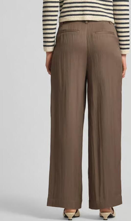 FYNCH-HATTON regular fit stoffen broek van lyocellmix met viscose - Foto 3