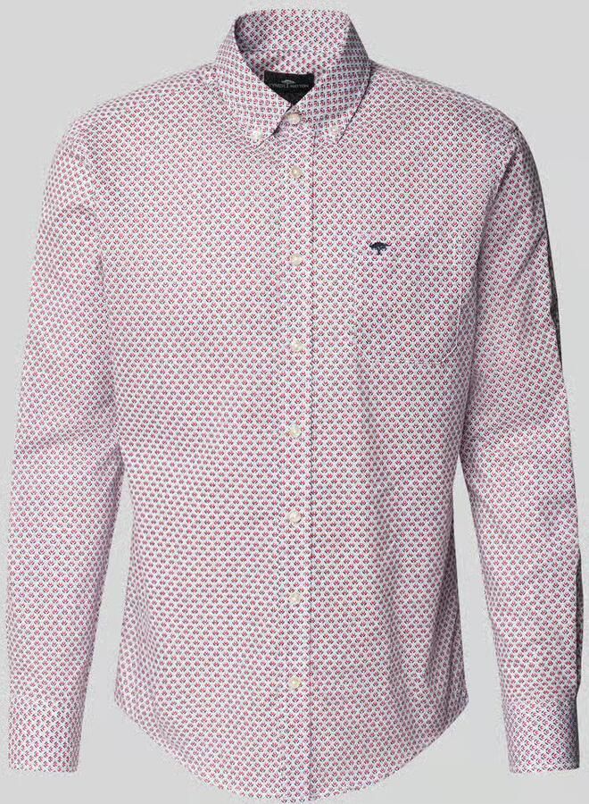 FYNCH-HATTON Regular fit vrijetijdsoverhemd met button-downkraag - Foto 2
