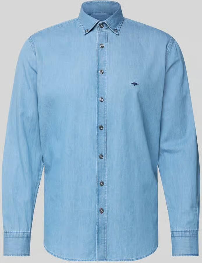 FYNCH-HATTON Regular fit vrijetijdsoverhemd met Button-downkraag - Foto 2