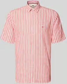 FYNCH-HATTON Regular fit vrijetijdsoverhemd met Button-downkraag