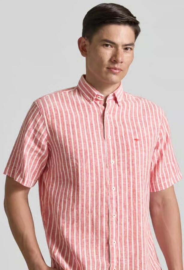 FYNCH-HATTON Regular fit vrijetijdsoverhemd met Button-downkraag