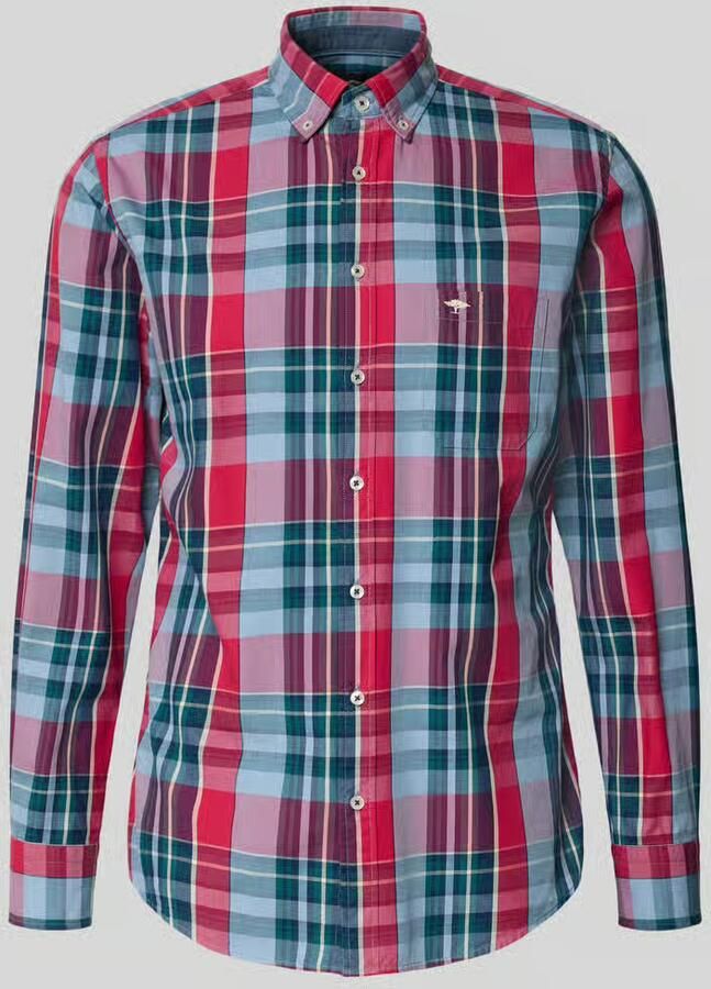 FYNCH-HATTON Regular fit vrijetijdsoverhemd met Button-downkraag - Foto 2