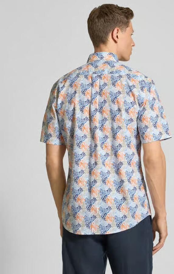FYNCH-HATTON Regular fit vrijetijdsoverhemd met button-downkraag