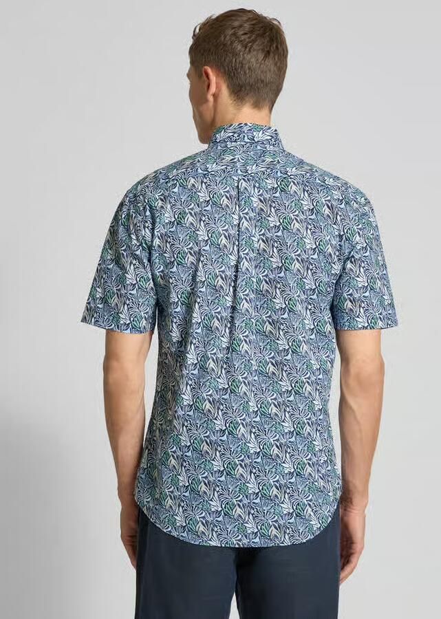 FYNCH-HATTON Regular fit vrijetijdsoverhemd met button-downkraag