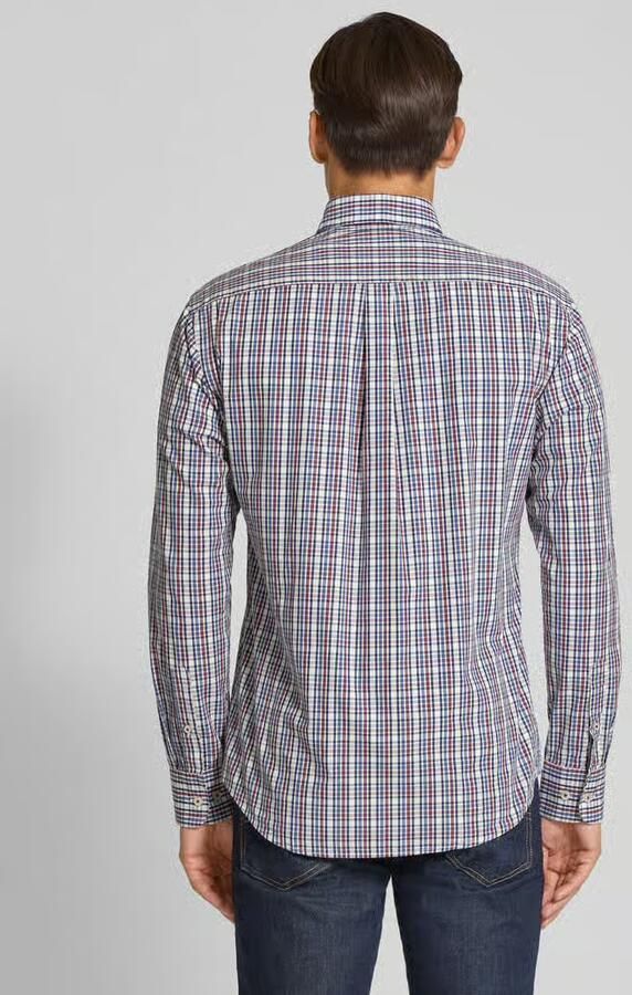 FYNCH-HATTON Regular fit vrijetijdsoverhemd met button-downkraag