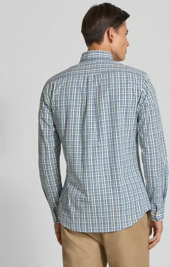 FYNCH-HATTON Regular fit vrijetijdsoverhemd met button-downkraag