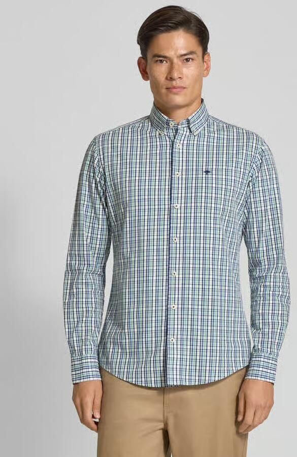 FYNCH-HATTON Regular fit vrijetijdsoverhemd met button-downkraag - Foto 2