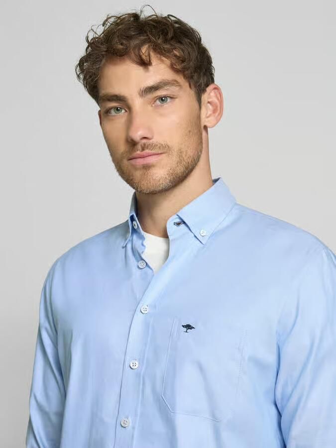 FYNCH-HATTON Regular fit vrijetijdsoverhemd met streepmotief model 'All Season'