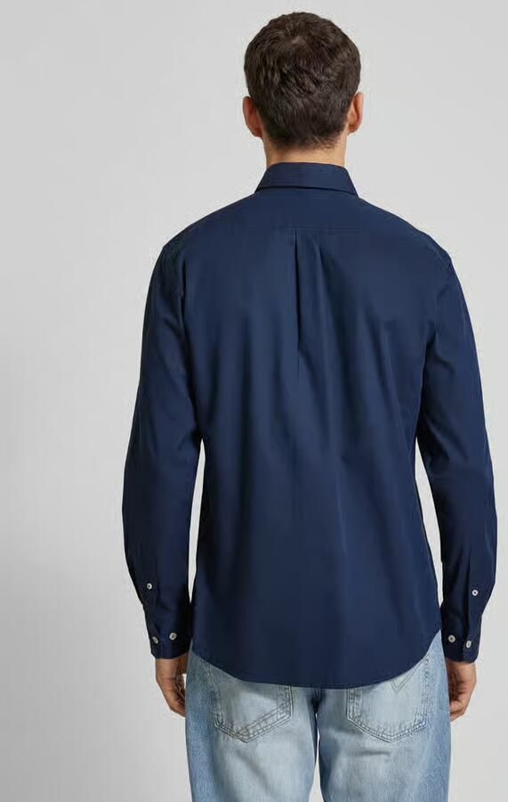 FYNCH-HATTON Regular fit vrijetijdsoverhemd met streepmotief model 'All Season'