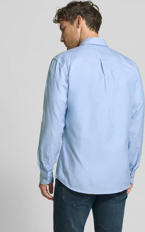 FYNCH-HATTON Regular fit vrijetijdsoverhemd met streepmotief model 'All Season' - Foto 4