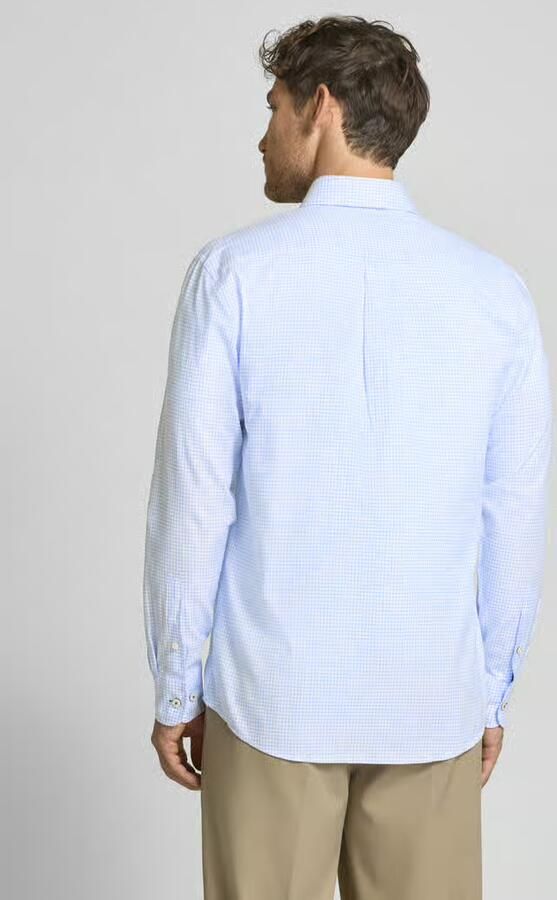 FYNCH-HATTON Regular fit vrijetijdsoverhemd met streepmotief model 'All Season' - Foto 4