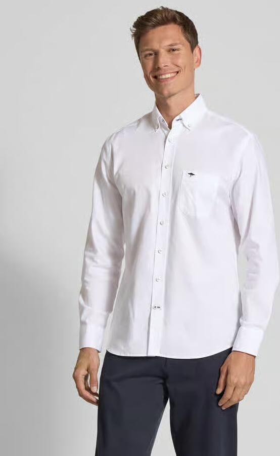FYNCH-HATTON Regular fit vrijetijdsoverhemd met streepmotief model 'All Season' - Foto 4