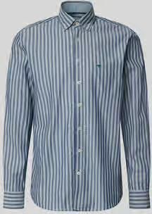 FYNCH-HATTON Slim fit vrijetijdsoverhemd met button-downkraag