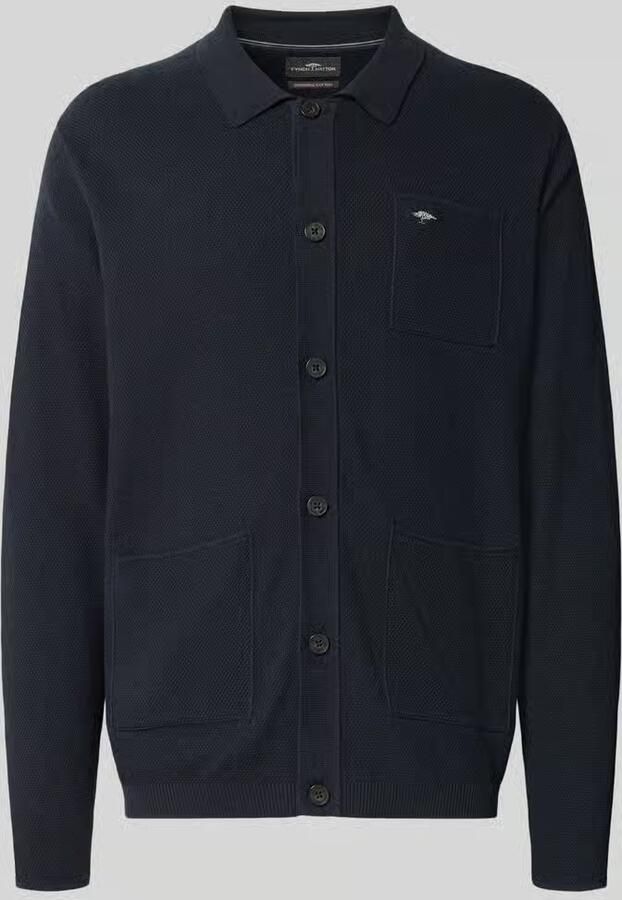 FYNCH-HATTON Vest met borstzak en logo-stiksel - Foto 2