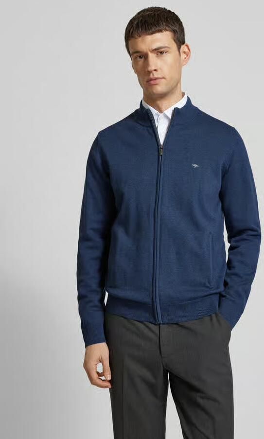 FYNCH-HATTON Vest met ritssluiting en logo-geborduurde details - Foto 3
