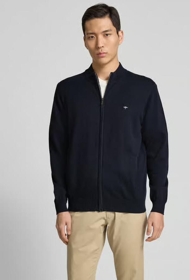 FYNCH-HATTON Vest met ritssluiting en logo-geborduurde details - Foto 3