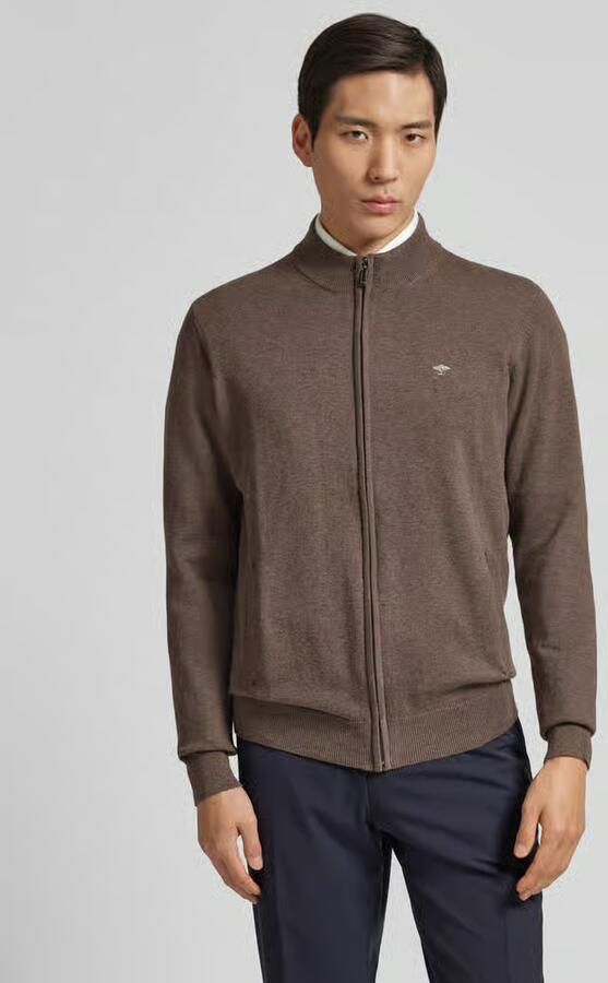 FYNCH-HATTON Vest met ritssluiting en logo-geborduurde details - Foto 2