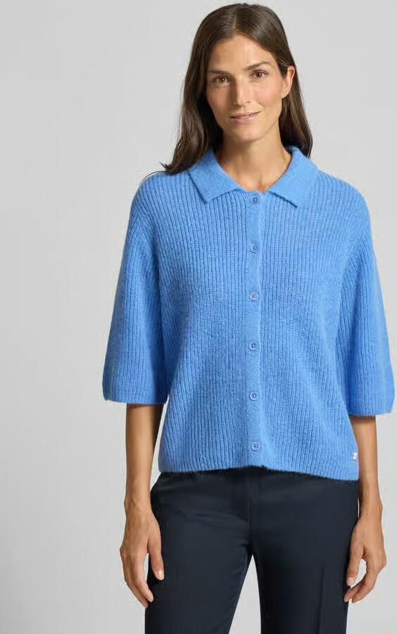 FYNCH-HATTON Gebreide cardigan met platte kraag - Foto 2
