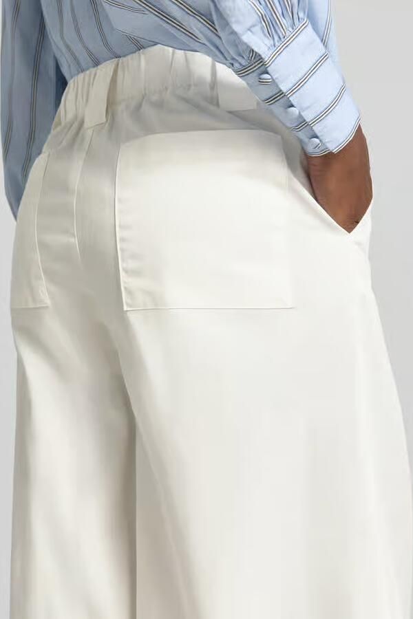 FYNCH-HATTON wide fit broek met logodetail