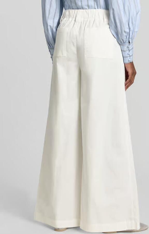 FYNCH-HATTON wide fit broek met logodetail - Foto 2