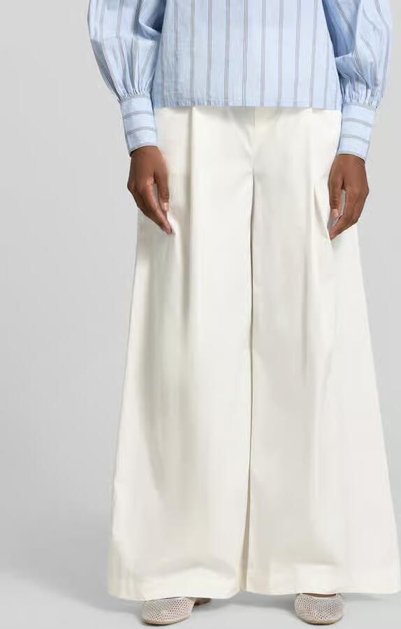 FYNCH-HATTON wide fit broek met logodetail - Foto 3
