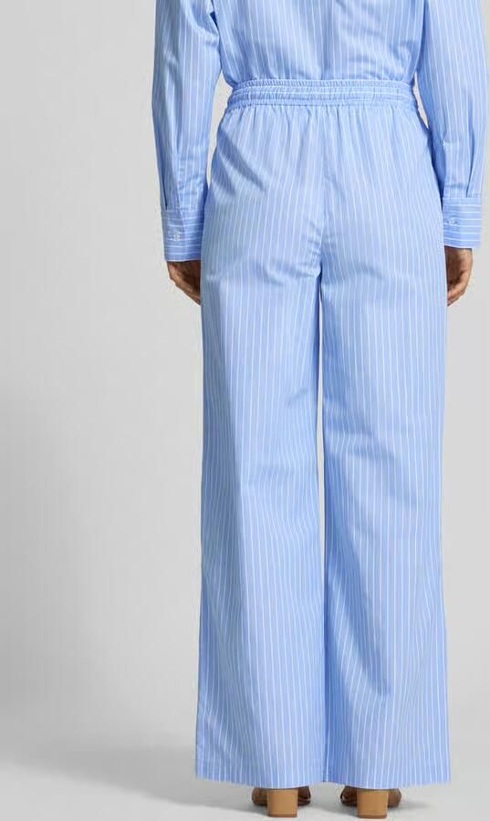 FYNCH-HATTON wide fit stoffen broek met bloemenprint - Foto 3