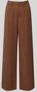 FYNCH-HATTON Wide leg stoffen broek van lyocellmix model 'SOFTTWILL'