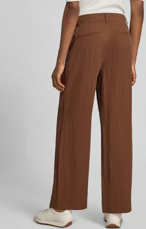 FYNCH-HATTON Wide leg stoffen broek van lyocellmix model 'SOFTTWILL' - Foto 2