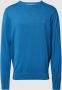 FYNCH-HATTON Gebreide pullover met labelstitching model 'Superfine' - Thumbnail 1