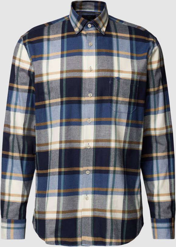 FYNCH-HATTON Overhemd met lange mouwen met borstzak