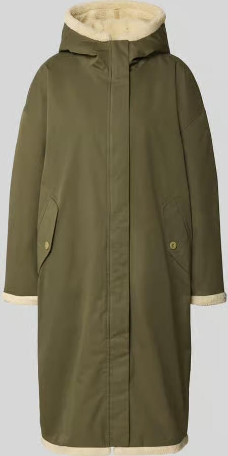 G-lab Lange jas van katoenmix model 'ANNA'