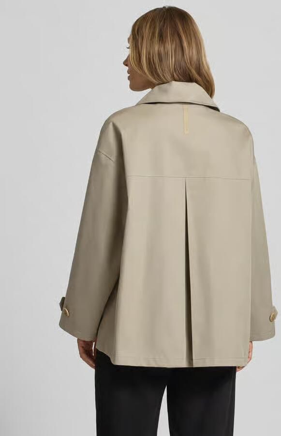 G-lab Trenchjack met reverskraag model 'HEATHER' - Foto 3